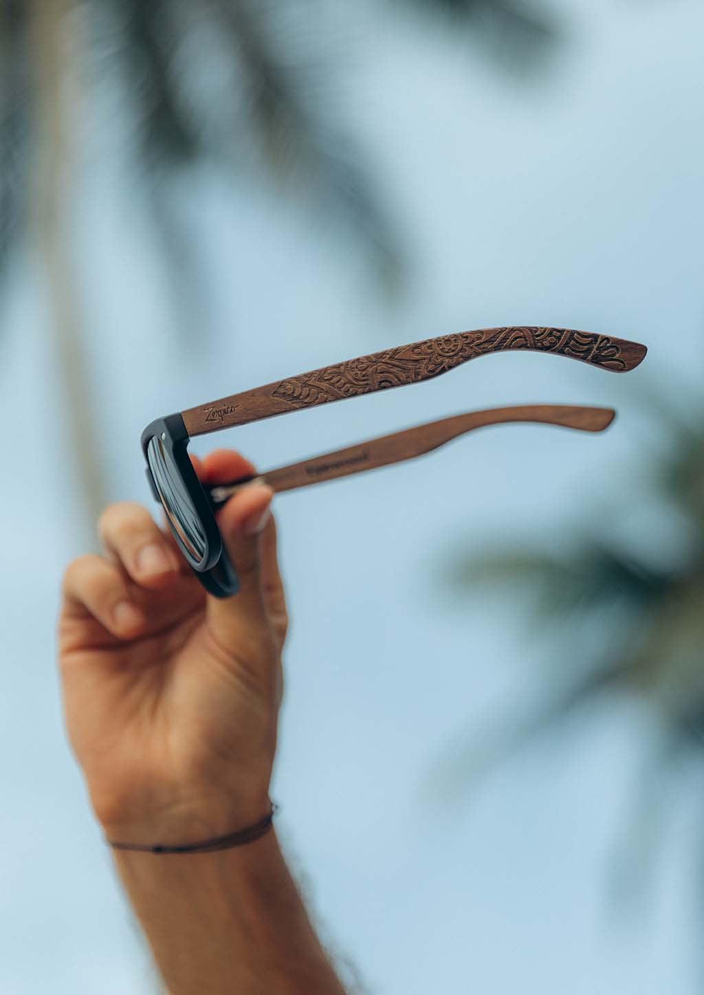 Eyewood | Engraved wooden sunglasses - Mandala